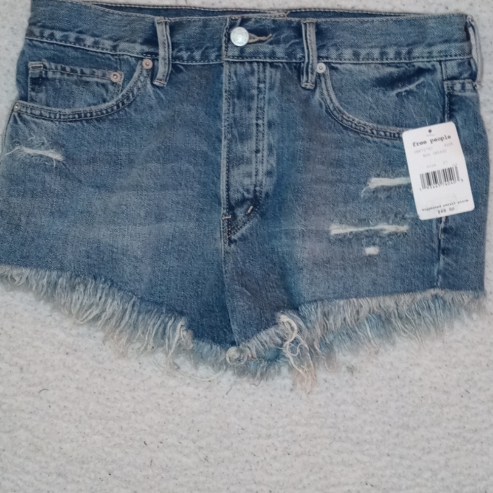 Brand New with Tags Free People Jean Shorts